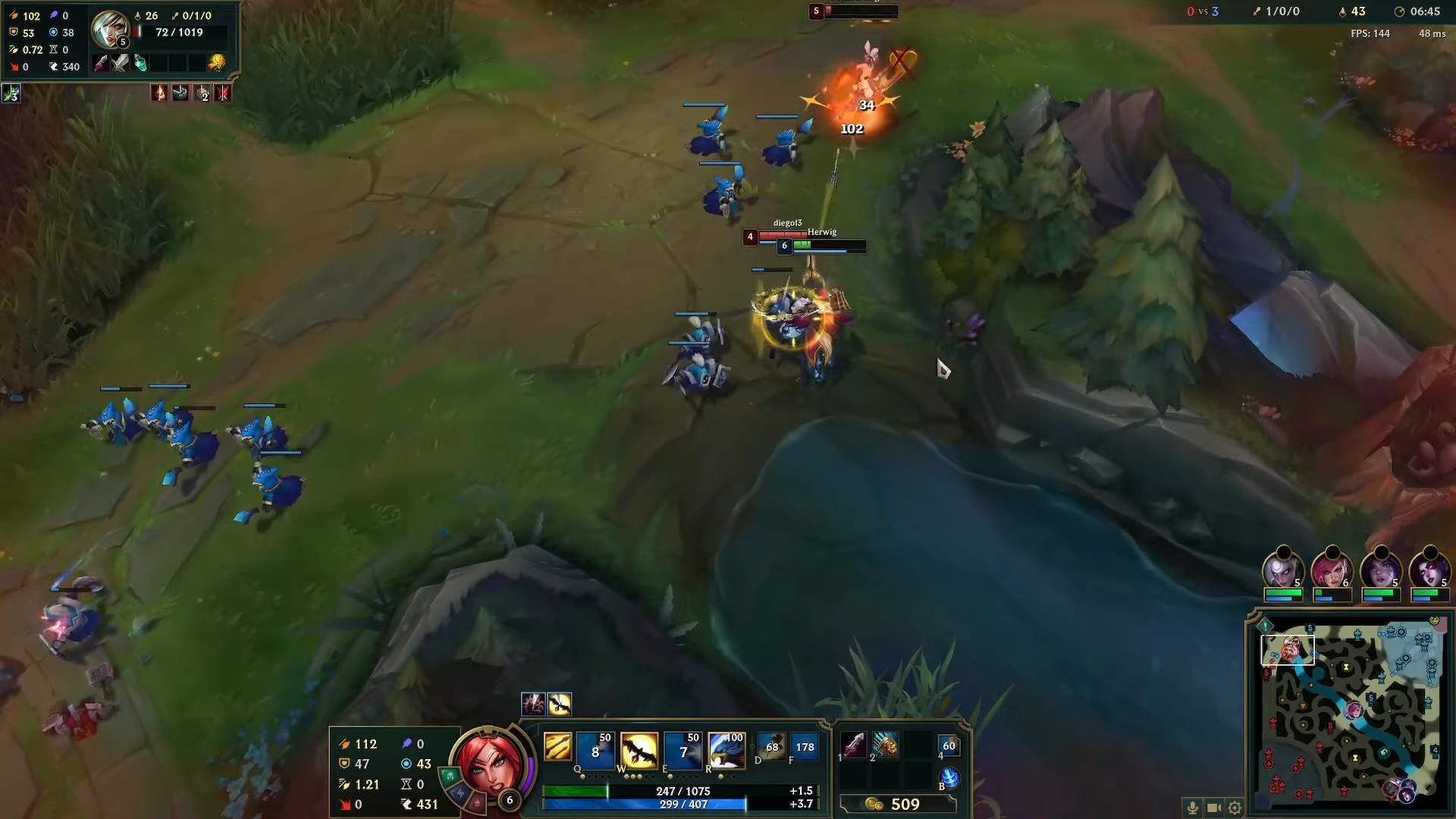 Quinn is beginning to rise in the top lane