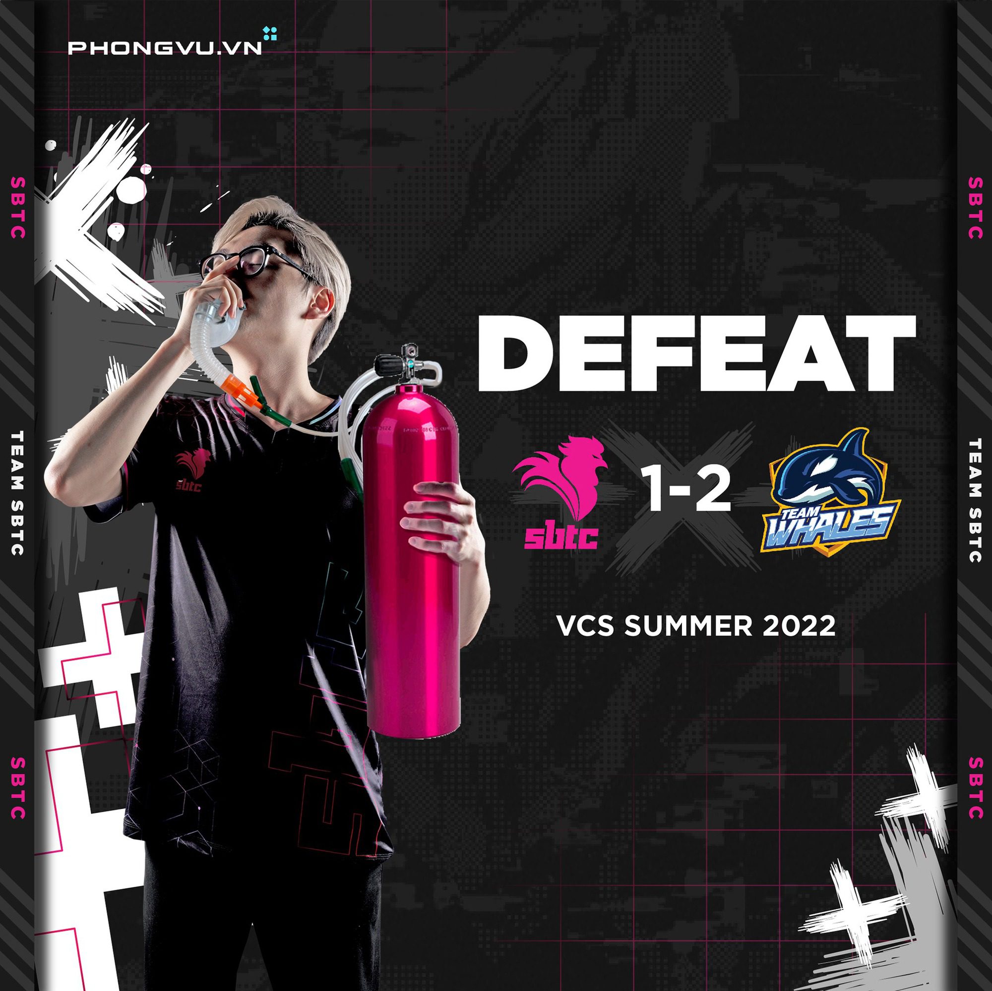 In the end, SE has ended their winning streak and the team that defeated them was Team Whales