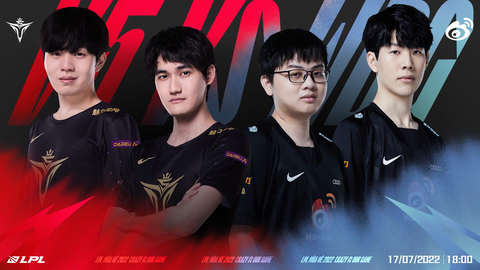 The match-up was considered very difficult for WBG as they faced the unbeaten V5