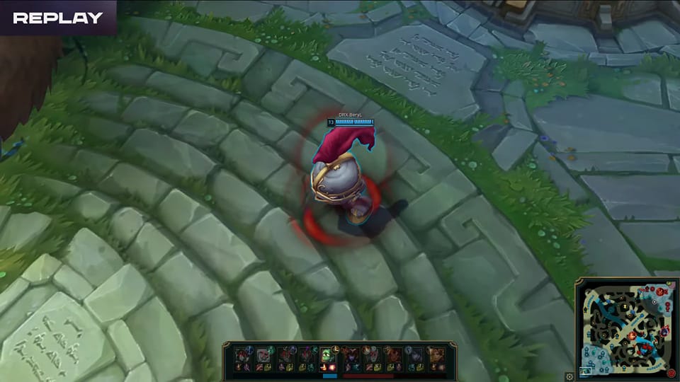 BeryL's Amumu champion resurrected almost immediately after being defeated
