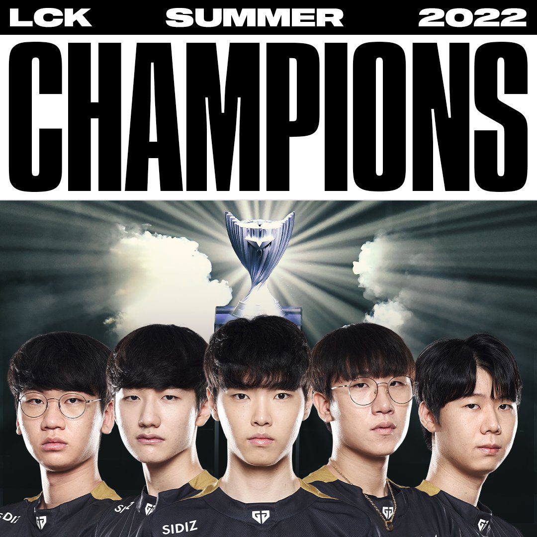 Gen.G Esports is the new champion of LCK