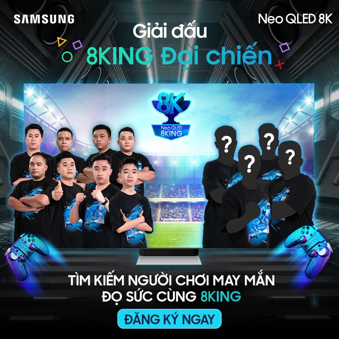 Besides the intense matches of the players, let's wait and see which lucky names will have the chance to compete with 8KING