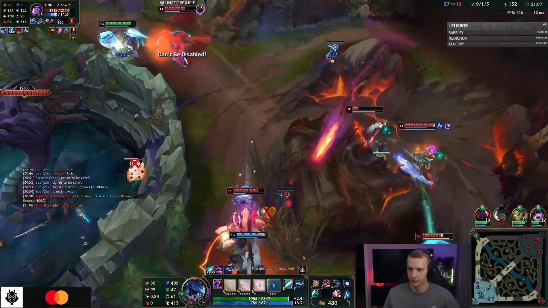 Just because you're fed doesn't mean you'll win