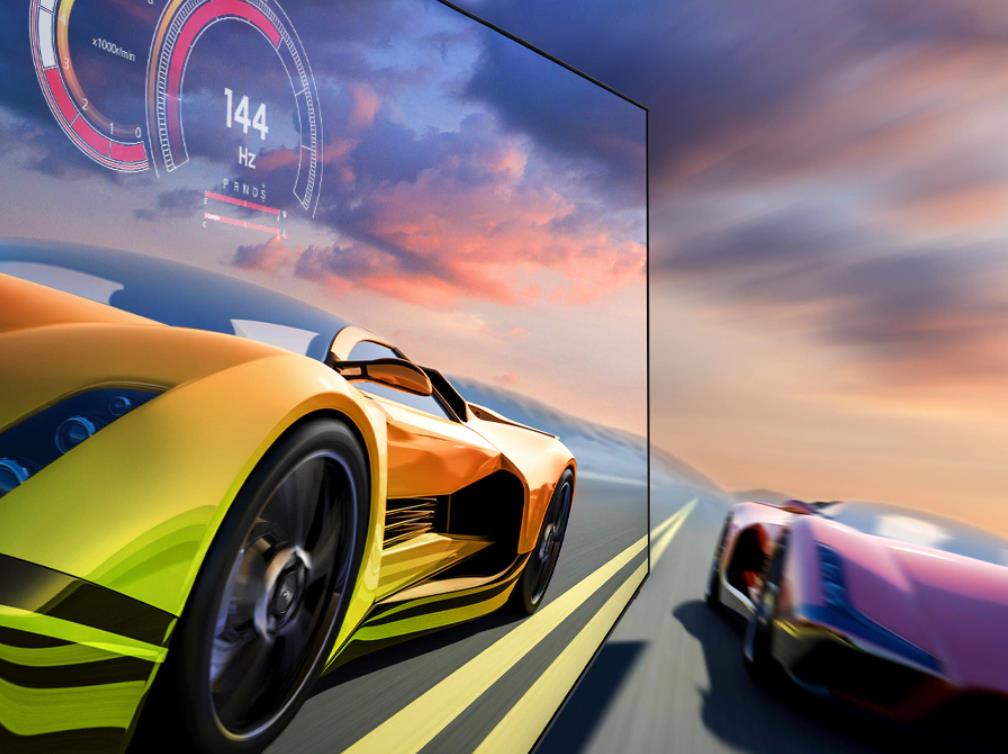 Smooth gaming with a refresh rate of 120 - 140Hz
