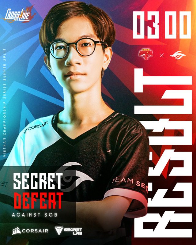 Team Secret lost in their very first match of the VCS Summer 2022 playoffs