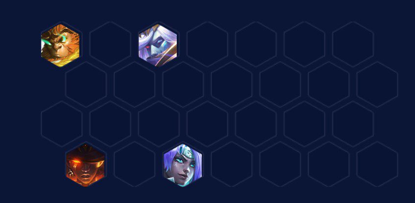 Ideal starting composition with the Off-Meta core