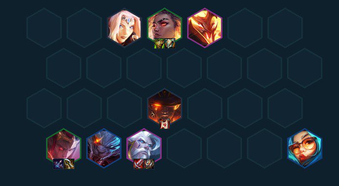 The complete composition in the late game