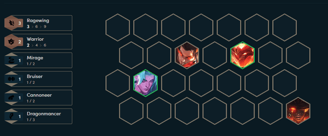 Early game composition