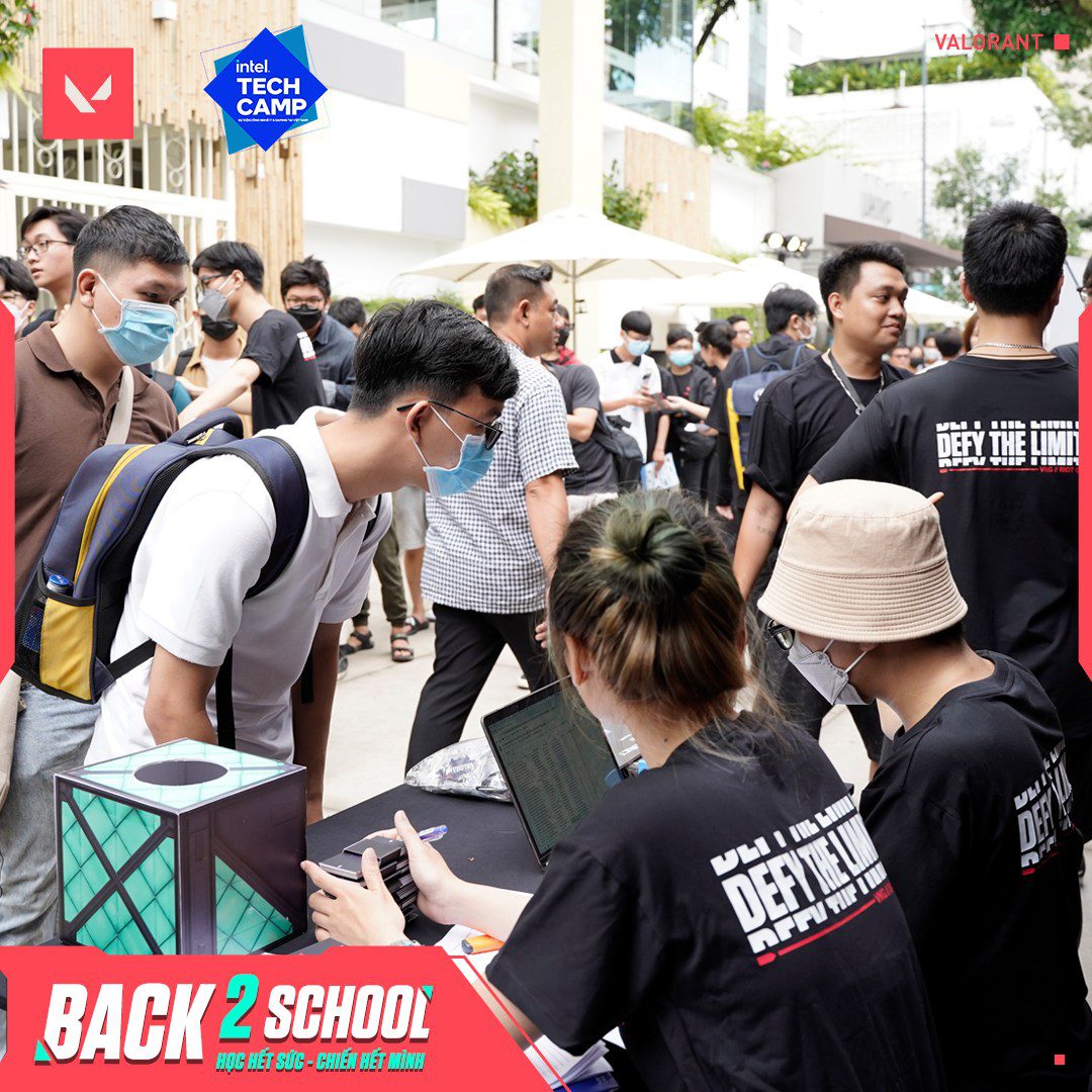 The community attendance at the event was very large (Photo: VALORANT Vietnam)