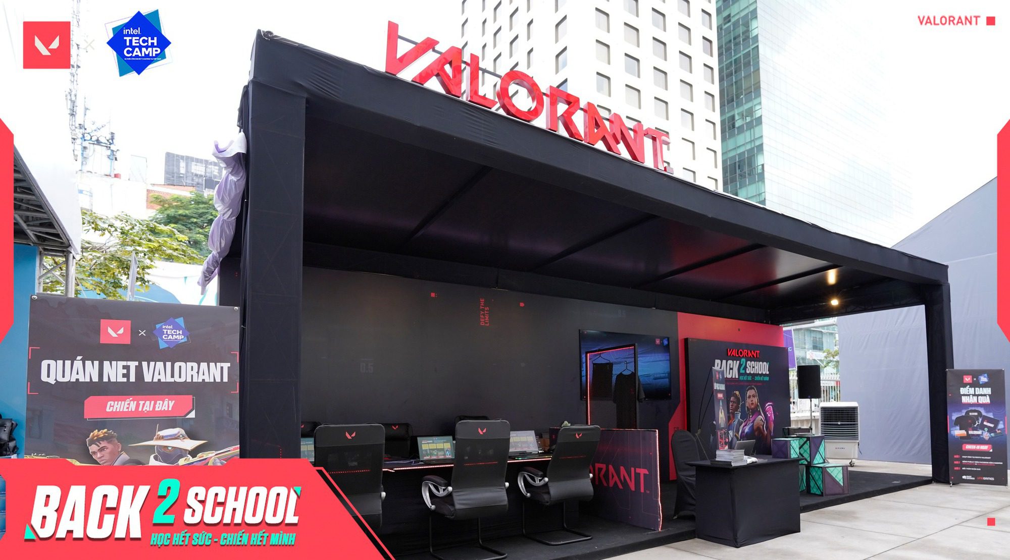 The scene of the VALORANT Campus event (Photo: VALORANT Vietnam)