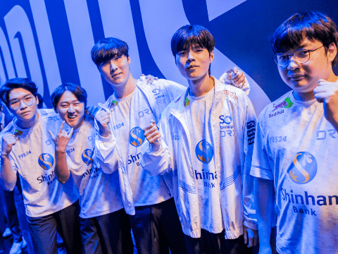 DRX made an impressive comeback against EDG - source: LoL Esports