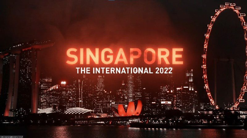 The International is currently taking place in Singapore, attracting significant audience interest