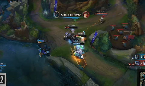When strong enough, Maokai becomes a true Tank Carry - source: LOL Esports