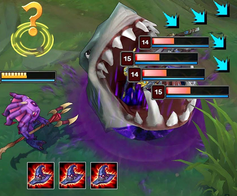 Fizz requires high precision from the player - source: Riot Games