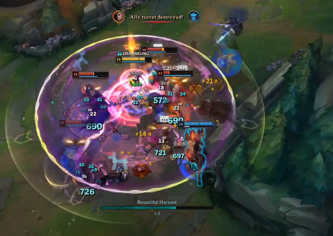 Fiddlesticks can determine the game with a beautiful ultimate - source: YouTube