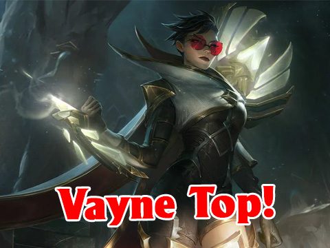 Top Lane Vayne is often not well-received by the community - source: League of Legends