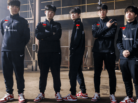 T1 entered the 2022 World Championship with many doubts about their form - source: LoL Esports