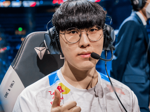 Zeka has been the one carrying the DRX team forward at this year's Worlds - source: LoL Esports