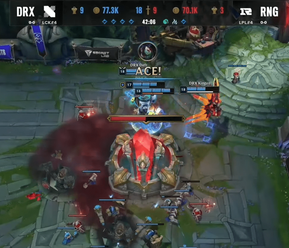 DRX achieved a surprising victory over RNG