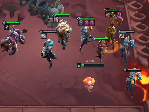 The Karma carry composition is very simple, requiring players to push to the highest Dragon Warrior threshold possible