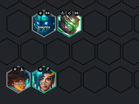 The team composition you should aim for in the early game - source: LoLChess