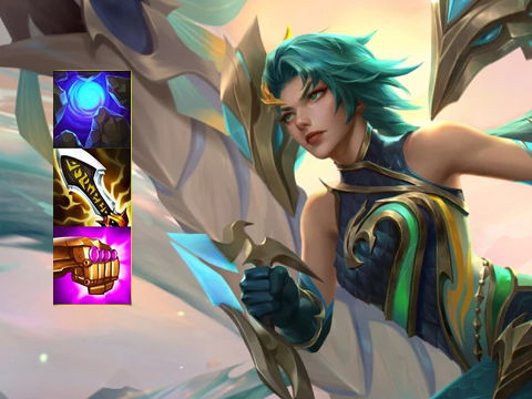 The item build players should create for Kai’Sa - source: Riot Games