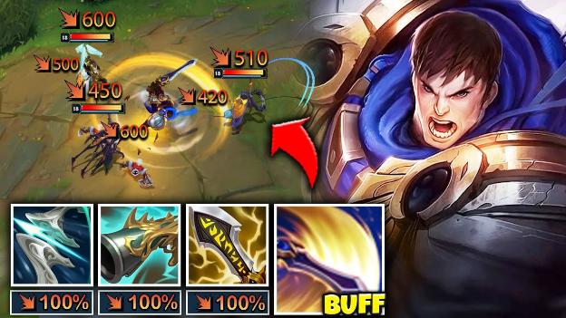 Crit Garen - a trend worth trying in version 12.19