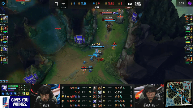 Since Aphelios is not strong in lane, Keria can use Heimerdinger to block Nautilus' anchor