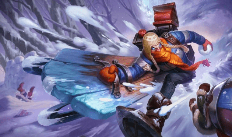 The activated skill in Rell's dismounted form will be similar to the ability that Singed possesses