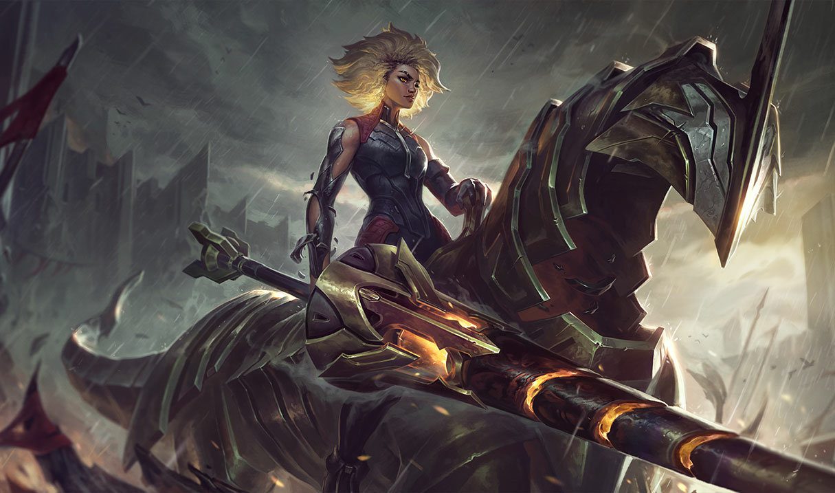 Rell will be the next champion to have her skills reworked