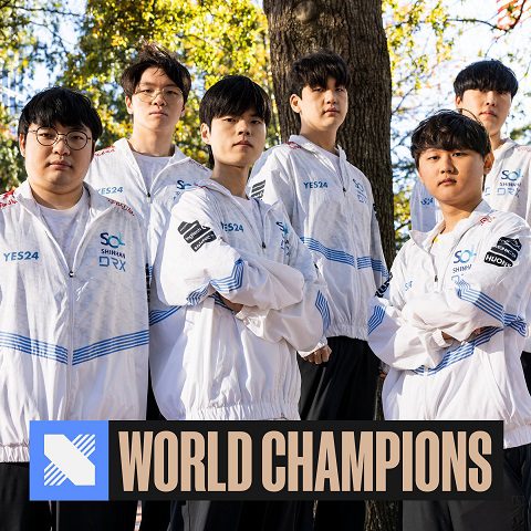 DRX rightfully crowned champions of the World Championship 2022 - source: LoL Esports