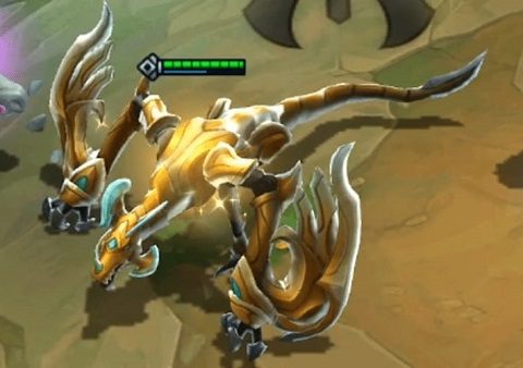 Image of Shimmerscale Drake unit - source: League of Legends