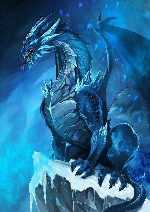 Image of Glacial Drake unit - source: League of Legends