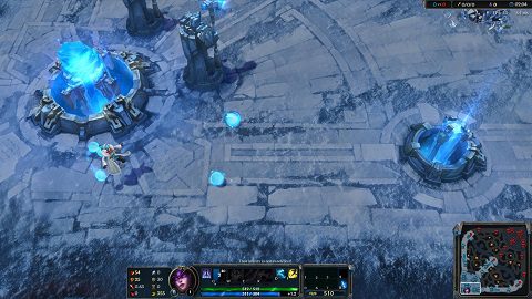 Summoner’s Rift map when Glacial Drake appears - source: League of Legends