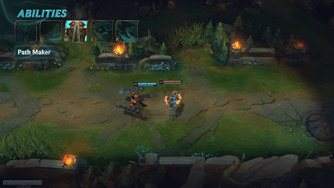 As a Tanker, K’Sante has 3 dash skills and many interesting combos - source: League of Legends