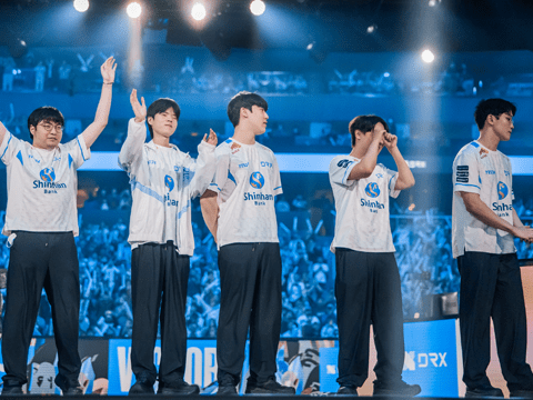 The DRX team played exceptionally well at this year's Worlds - source: LoL Esports