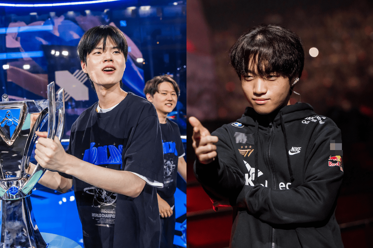 Deft and Keria are close teammates and are not shy about sharing training issues with each other