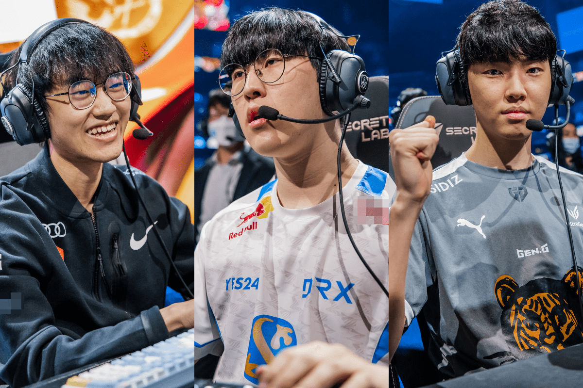 Many viewers believe Zeka is the perfect combination of Knight (left) and Chovy (right)