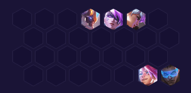 Lucian is a key carry in the early game that players should invest in - source: LoLChess