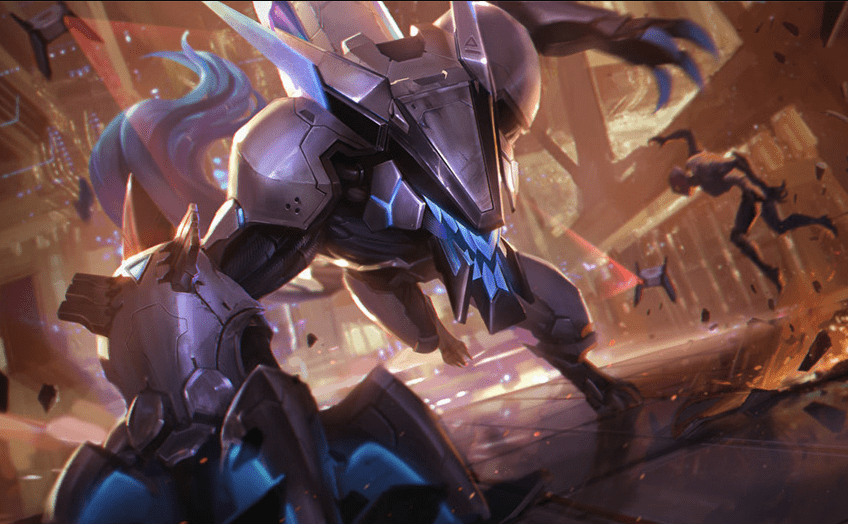 Laser Corps will be a bit easier to play in the mid-game - source: Riot Games