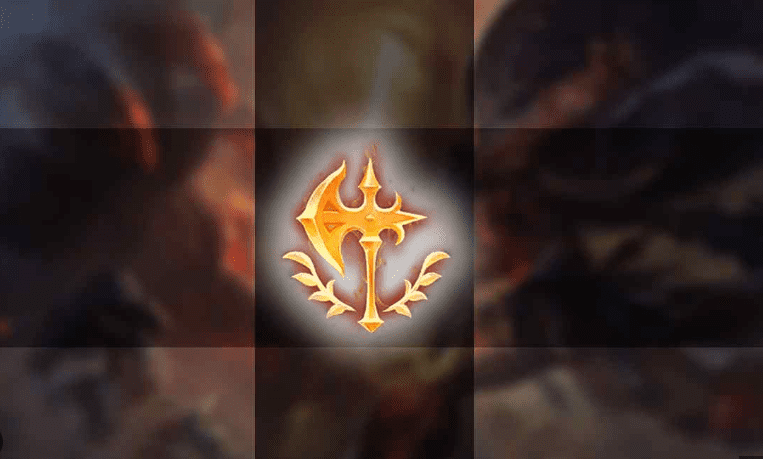 The Conqueror rune seems more suitable for Fighter class champions
