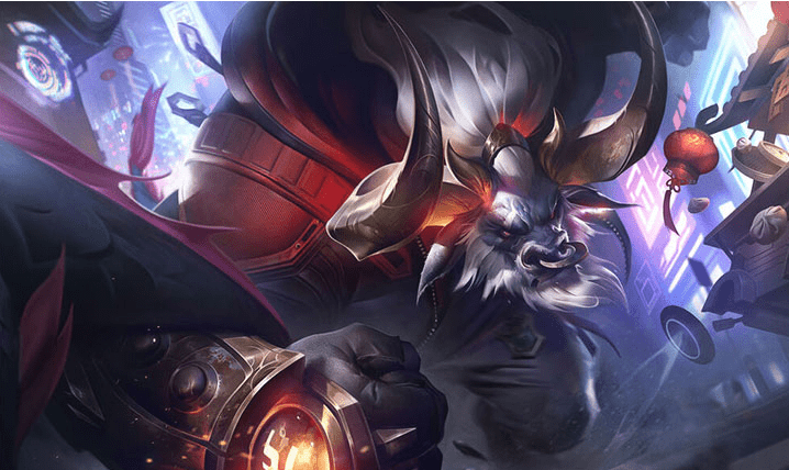 Alistar has a powerful and easily activated trait-system - source: Riot Games
