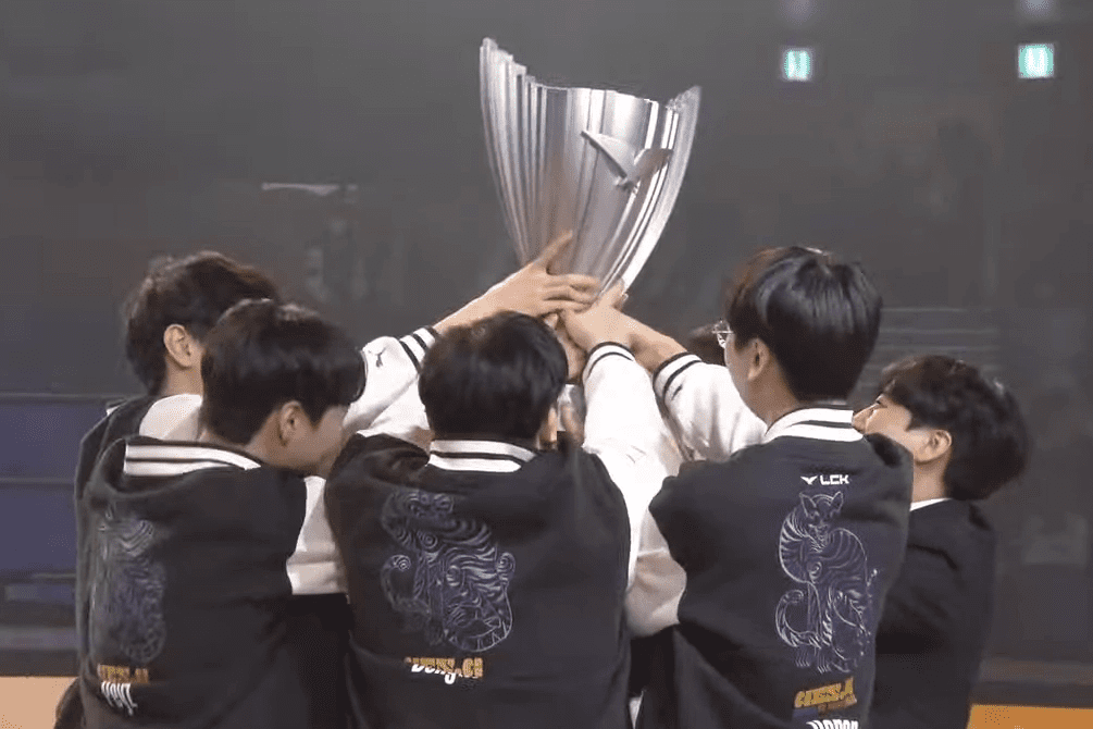 Gen.G won the LCK Spring 2023 championship to the astonishment of many fans - source: LCK Global