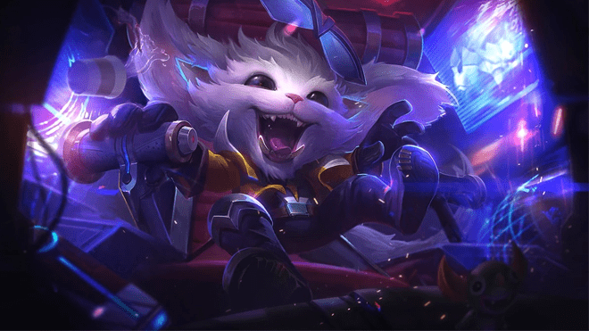 Gnar possesses an incredibly strong skill for dealing physical damage - source: Riot Games