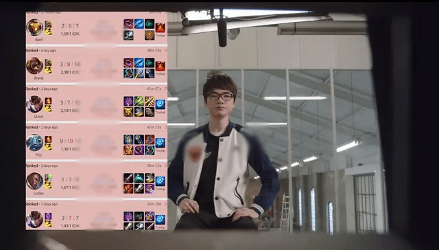 Even professional League of Legends players have experienced losing streaks
