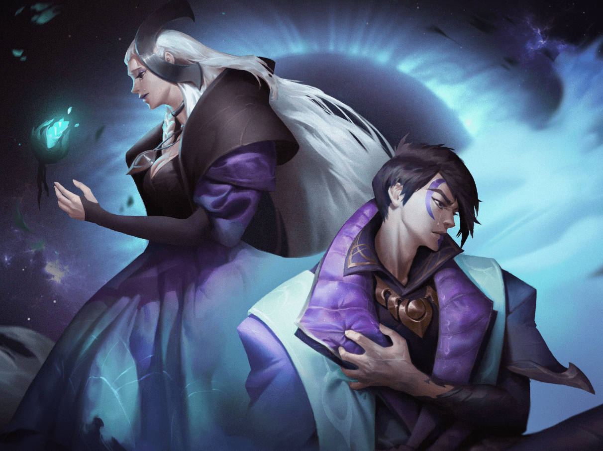 The design of Aphelios and his sister Elune has received high praise from players