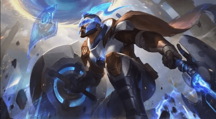 Pantheon's sturdiness in the early game is exceptionally high - source: Riot Games