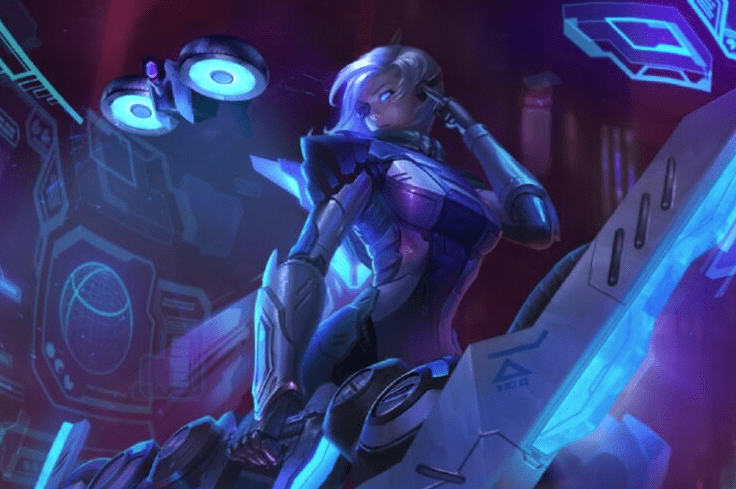 Ashe is a formidable carry at the price of 1 gold - source: Riot Games