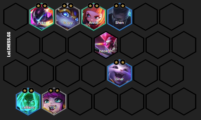 Players can replace Lulu with Alistar or Nasus to trigger the Beastmaster trait - source: LoLChess