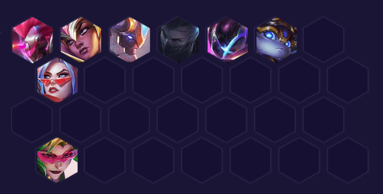 Reaching 4 Guardians will significantly improve your team's tankiness in the mid-game - source: LoLChess